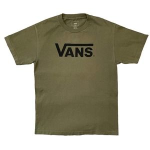Vans Green Classic Short Sleeve Classic Fit T-Shirt Size M